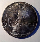 New Listing1986 American Silver Eagle $1 .999 1oz BU NICE TONING #143