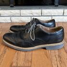 Cole Haan Grand OS Black Leather Wing Tip Oxford Shoes Mens Size 11M C21825
