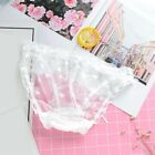 1PC Lady Sexy Japanese Lace Lolita Triangle Star Printed Briefs Panty Plus Size