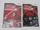 COMPLETE - No More Heroes 2: Desperate Struggle (Nintendo Wii, 2010) CIB - WORKS