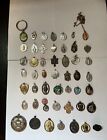 LOT OF 50 VINTAGE CATHOLIC RELIGIOUS HOLY MEDALS (M1)