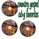Karaoke COUNTRY GOSPEL CD+G 5102 Chartbuster 3 Disc  NEW In Sleeves