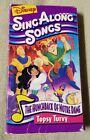 Disney SING ALONG SONGS Hunchback of Notre Dame TOPSY TURVY Vhs Video Tape 1996