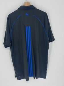 Adidas Mens ClimaCool Athletic Golf Polo Shirt Top Size XL Breathable, 2327