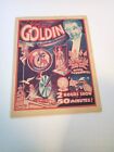 Vintage magic Booklet / Horace GOLDIN Creator Of Wonders , Royal Illusionist