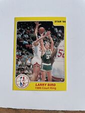 Larry Bird card 1986 court kings  star co.