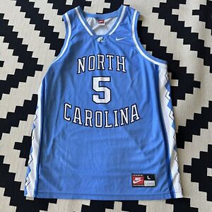 Vintage Nike North Carolina Tar Heels Jersey #5 Size L Blue