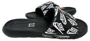 Nike Men's Victori One Slide Print Sandals Black/White #CN9678-008 Size:7 206B