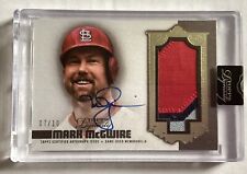 2019 Topps Dynasty Mark McGwire #7/10 Auto Patch Card