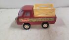Vintage Buddy L Red Toy Truck farm play Horse made 1982  rack