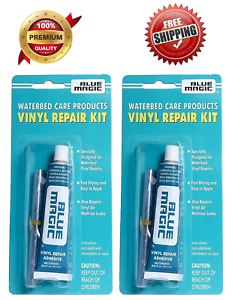 Blue Magic Waterbed/Air Mattress Vinyl Repair Kit: Fast Drying Adhesive and