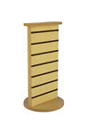 2-Sided Slatwall Counter Spinner Maple Display Rack Great for Gift,Jewelry 15592