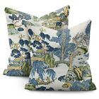 Chinoiserie Pillow Covers 20x20 Set of 2Blue and White Pillow Covers Outdoor ...