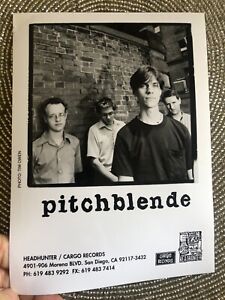 Pitchblende Indie Music Group Vintage Rare 5x7 Press Photo