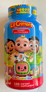 Lil Critters Gummy Vites Daily Kids Gummy Multivitamin Cocomelon 190 gums, 04/25