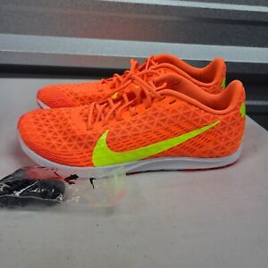 Nike Zoom Rival XC 5 Men’s Size 8 US Orange Track Shoes with Spikes CZ1795-801