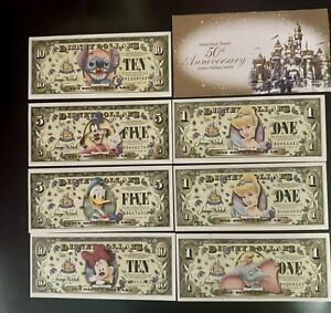 2005 Disney dollars 50th anniversary