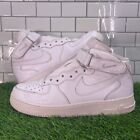 Nike Air Force 1 Mid '07 Shoes Men’s Size 10.5 Triple White 315123-111