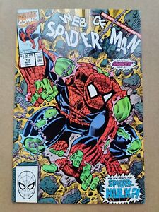 Web of Spider-Man #70 Nice VF Marvel Spider-Hulk