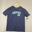 Nike Seattle Mariners Shirt Men XL Ken Griffey Jr 24 Hall Of Fame Induction NWT