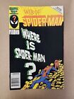 Web Of Spider-Man #18 1986 Marvel Comics Newsstand. J11