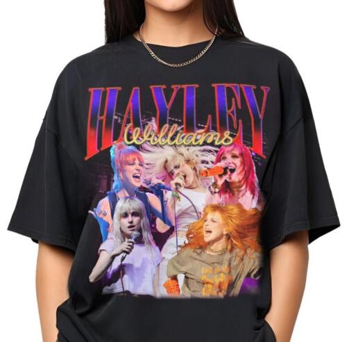 Limited Hayley Williams Vintage T-Shirt  Gift For Women and Man Unisex T-Shirt