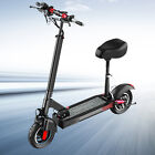 800W Folding Electric Scooter Adult Off Road Tires 28MPH E Scooter Motorcycle Dx