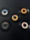 lot of 45 rpm records X 5 Various Artists And Grades