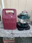 Coleman propane lantern with case and mantles, new