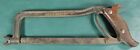 Antique Keen Kutter Meat Saw Wood Handle Knuckle Guard