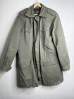 Vintage Military Trench Coat Men’s Size XL Green