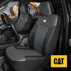 MeshFlex Front Seat Covers Set - CAT Black & Gray Truck SUV Van Car Seat Covers (For: 2023 Kia Sportage)