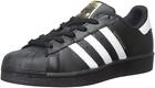 Adidas Superstar Shoes Kids', Black, Size 4K