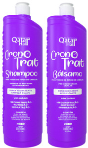 Hair Kit Shampoo & Conditioner Cronotrat 1L - Qatar Hair - Best in Hair Care