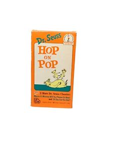Dr. Seuss: Hop on Pop Oh Say Can You Say? Marvin K. Mooney VHS 1989