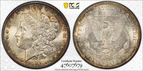1901-O Morgan Silver $1 Dollar PCGS MS 64 Toning