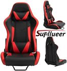 Racing Gaming Seat with Adjustable Double Slide Fit Racing Simulator Cockpit