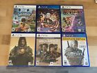 Uncharted Collection PlayStation Sony Games Ps5/PS4 Witcher Wild Hunt Lot Bundle