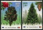 Estonia #855-856 Forests' Gold Nature Trees Plants 2017 Postage Eesti MLH