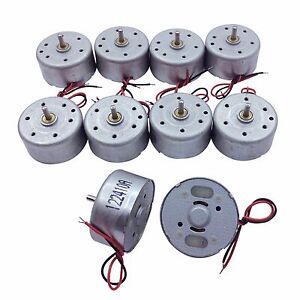 1P-10P 300 Small Motor DC 3-12V High Speed For DIY Hobby Remote Control Toy Car