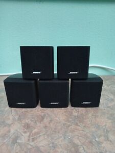 Lot of 5 Bose Single Cube Speakers Acoustimass 6 Series III Lifestyle