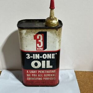 3 In 1 Household Penetrating  Oil Vintage Can Oiler
