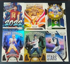 2022 Panini Certified Football INSERTS with Serial Numbered Mirrors You Pick