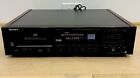 SONY ES CDP-C90ES 10-Disc CD Player w/ Rosewood Panels. VG and Works Japan Made
