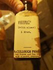EARLY NEW ALBANY INDIANA McCULLOUGH PHARMACY BOTTLE