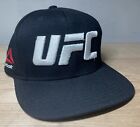 Reebok UFC Hat Cap Plain Logo Snap Back MMA Fan Octagon Training Trainer Gym