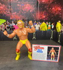 Hulk Hogan & Bio File Card WWE WWF Wrestling Superstars LJN 1985 Grand Toys