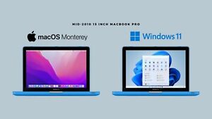 UPGRADED Apple Mid-2010 15 inch MacBook Pro - macOS Monterey & Windows 11 Pro!!!