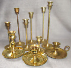 New ListingLot 10 Brass Candlesticks / Candle Holders – Wedding Decor - 2 are Baldwin