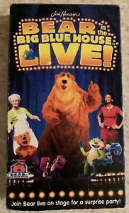 Bear In The Big Blue House Live! VHS 2003